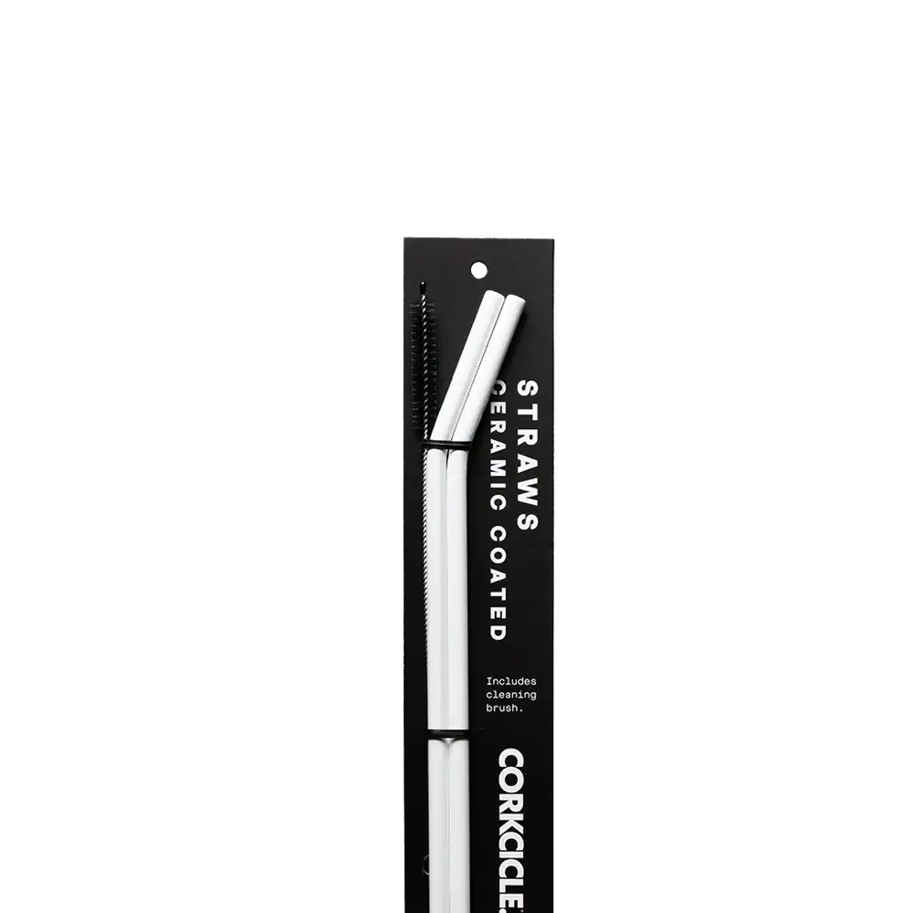 Ceramic Coated Straw Set